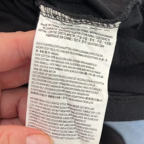 Vans x a bathing ape black tshirt size medium - Picture 8 of 10